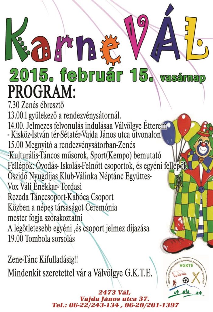 karneval program 15 2 2